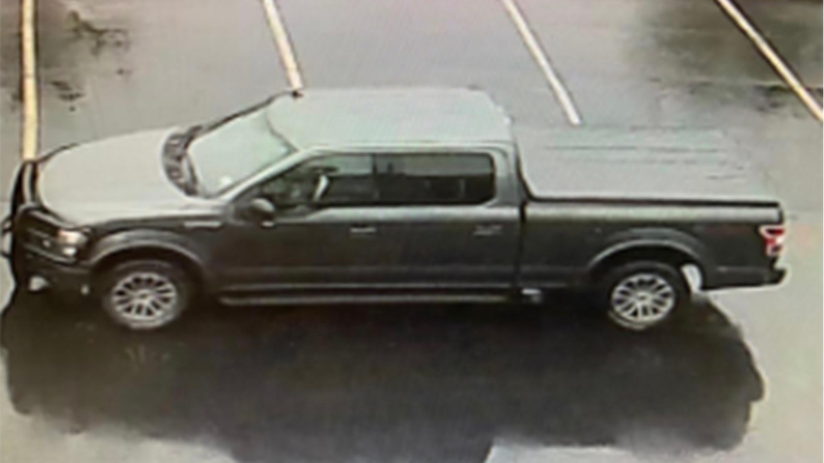 Stewart allegedly fled the scene in this Ford F-150 pickup truck. 