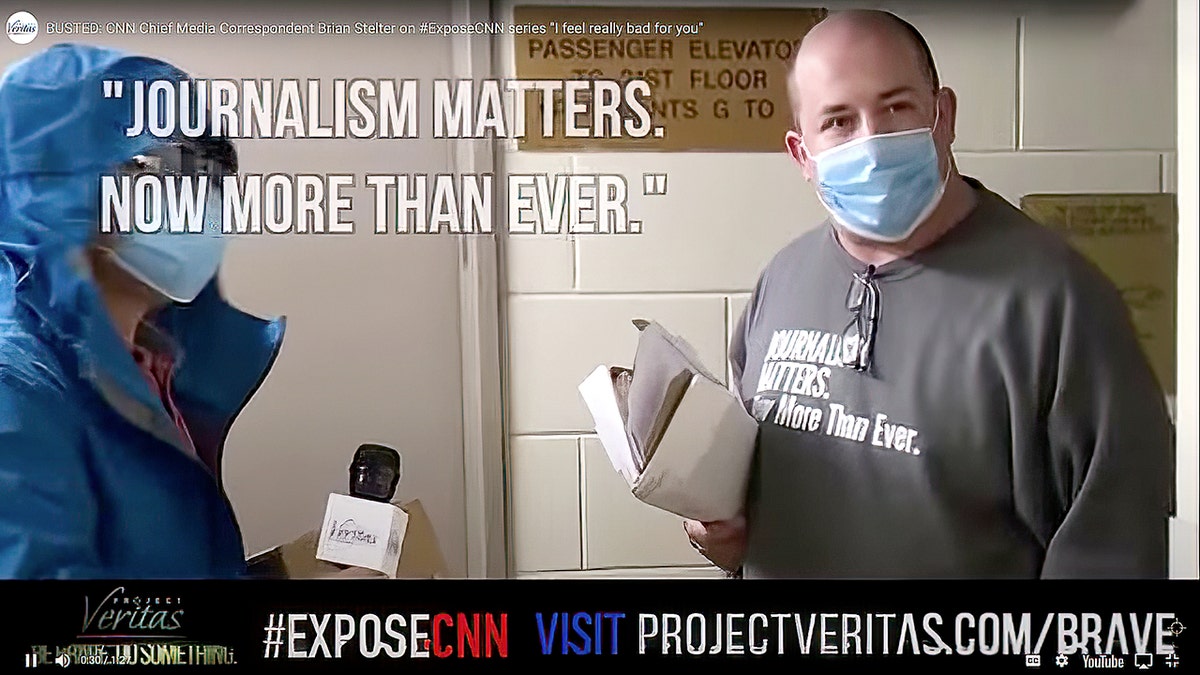 Project Veritas once confronted CNN media pundit Brian Stelter to ask his thoughts on a series of secretly recorded videos that featured a CNN technical director discussing how his employer manipulates coverage to fit its liberal agenda.
