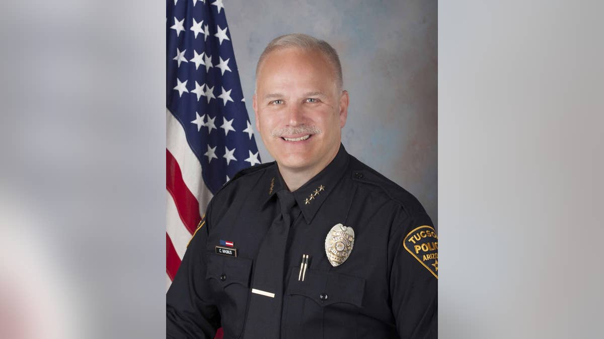 President Biden will tap Tucson, Arizona, police chief Chris Magnus as nominee to head the U.S. Customs and Border Protection on Tuesday (City of Tucson).