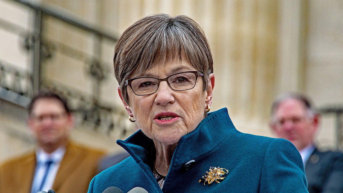 Democratic Kansas Gov. Laura Kelly