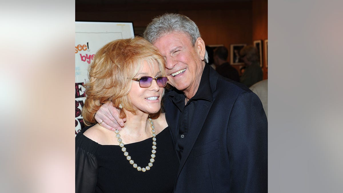 Actress Ann-Margaret (L) and actor Bobby Rydell attend the Academy of Motion Pictures Arts and Sciences screening of the newly restored, 'Bye Bye Birdie' at the AMPAS Theatre on April 27, 2011, in Beverly Hills, California. 