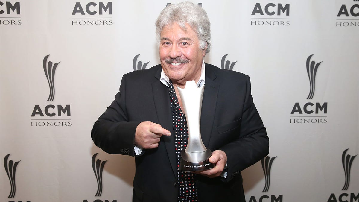 Tony Orlando with Mohegan Sun Arena backstage at the 13th Annual ACM Honors at Ryman Auditorium on August 21, 2019, in Nashville, Tennessee.?