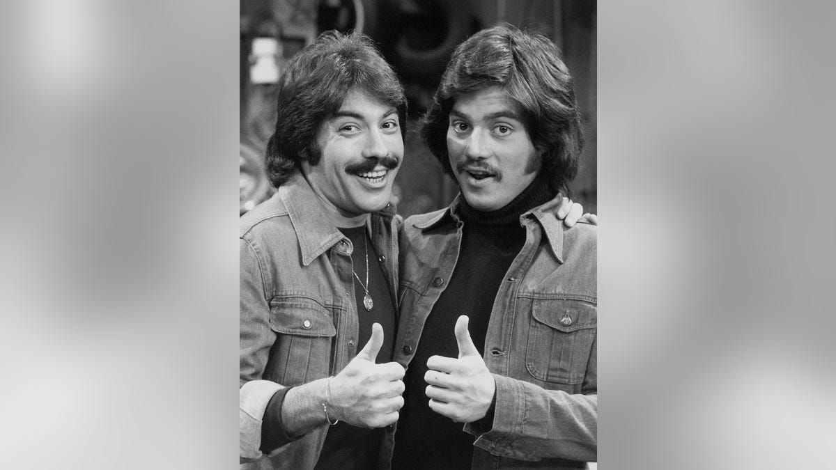 Tony Orlando (left) with his best pal Freddie Prinze.