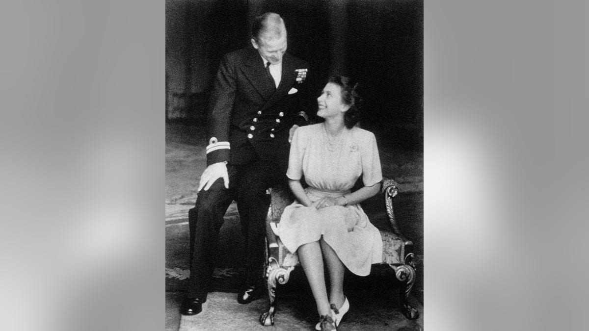 The Duke of Edinburgh and then-Princess Elizabeth married in 1947. They remained together until his death on Friday.