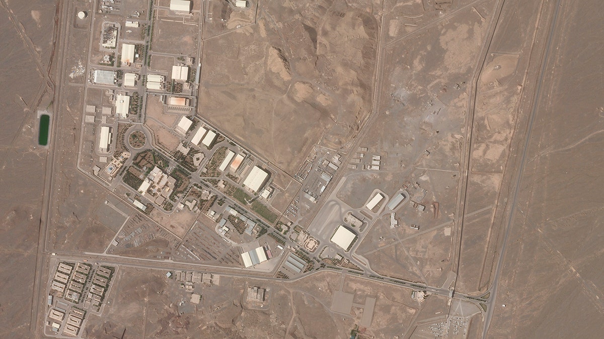 This satellite photo from Planet Labs Inc. shows Iran's Natanz nuclear facility on Wednesday, April 7, 2021.