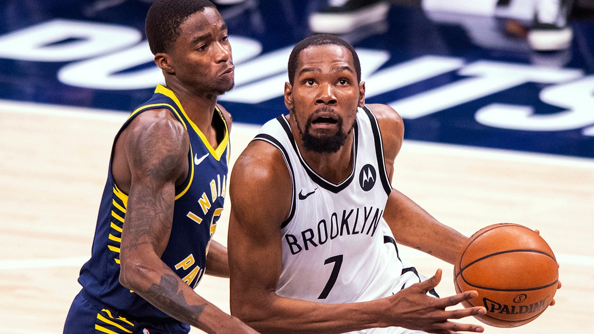 Durant scores 42, Nets torch depleted Pacers 130-113