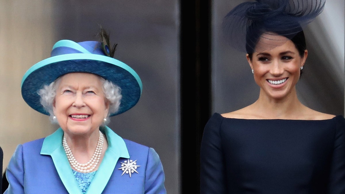 It's been reported that Queen Elizabeth II 'understands' why Meghan Markle was unable to attend Prince Philip's funeral. (Photo by Chris Jackson/Getty Images)