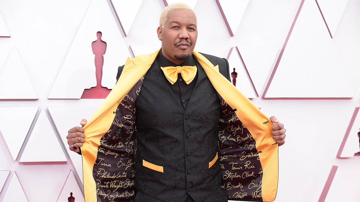 "Two Distant Strangers," co-director Travon Free appears for the 93rd annual Academy Awards ceremony