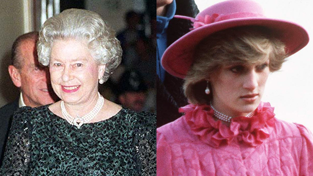 Queen Elizabeth II (left) and Princess Diana (right) both wore such pearl necklaces in the past.