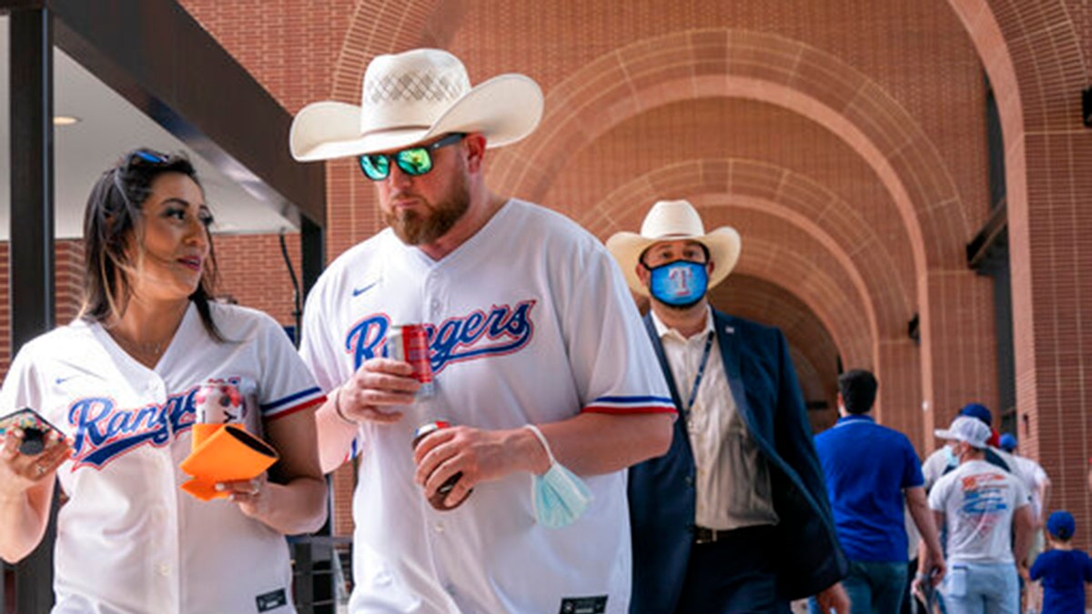 PHOTOS: Texas Rangers Home Opener - just like the good 'ol pre-COVID days