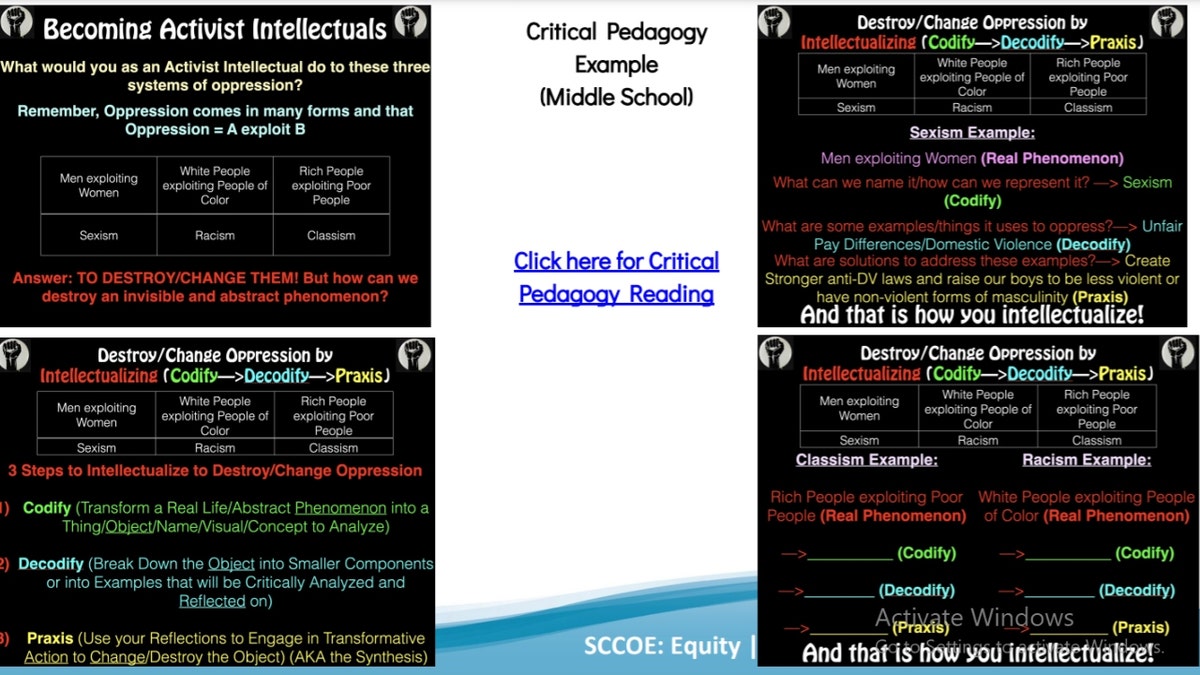 SCCOE slideshow (Credit: Alliance for Constructive Ethnic Studies)