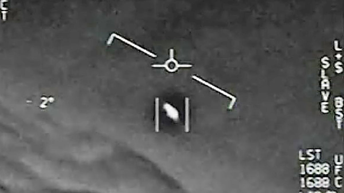 UFO from military aircraft camera