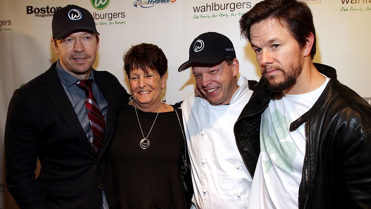 The Wahlberg brothers honored their late mother on social media.