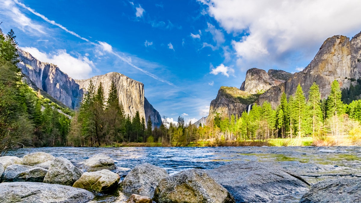 El Capitan and Half Dome in Yosemite National Park are pictured. Yosemite will be implementing a day-use reservation system this summer to slow the spread of the coronavirus. (iStock)