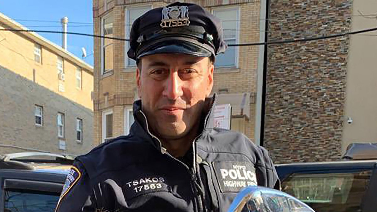Tsakos had responded to assist at the scene of a fatal automobile collision on the Long Island Expressway when he was struck by Beauvais, police say.