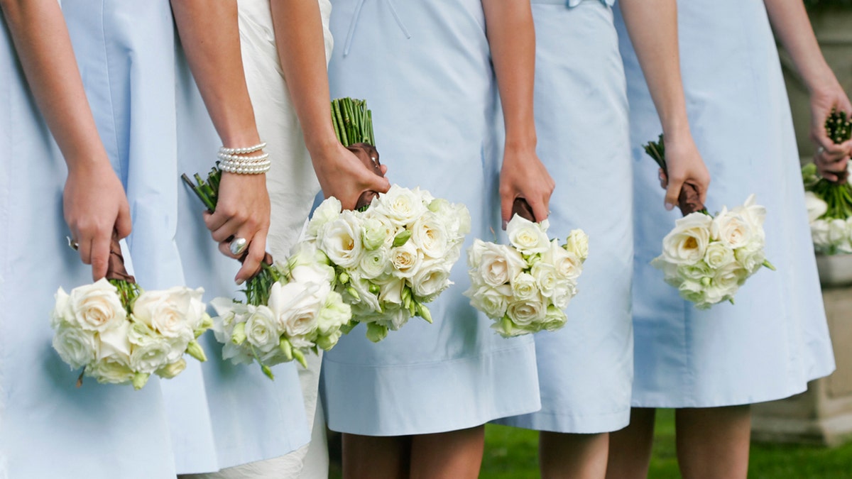 bridesmaids wear crocs