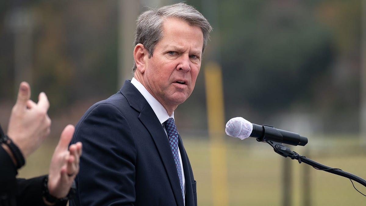 Georgia Gov. Brian Kemp. (Photo by Sean Rayford/Getty Images)