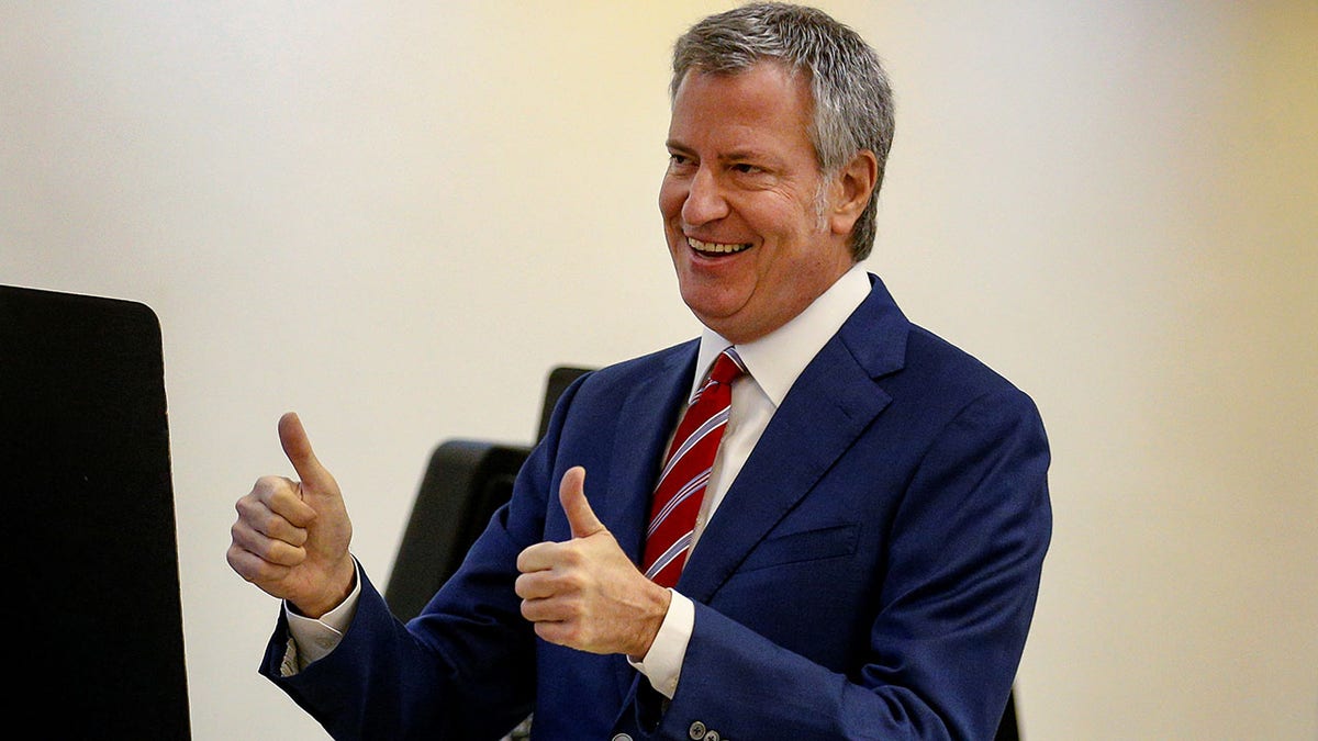 Former NYC Mayor Bill de Blasio