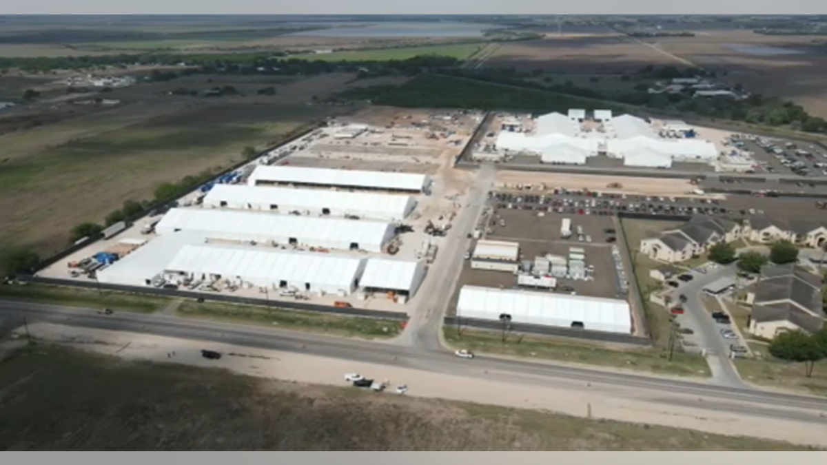 The Donna facility as of March 31, 2021. (Fox News)