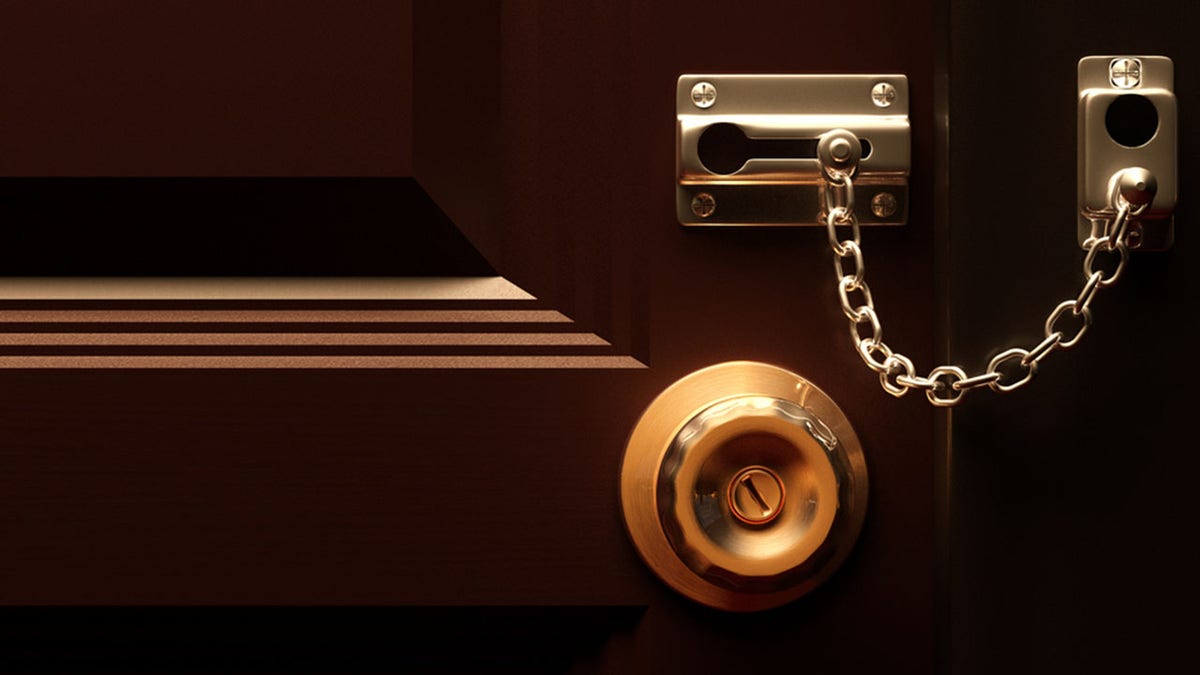 door lock with slider