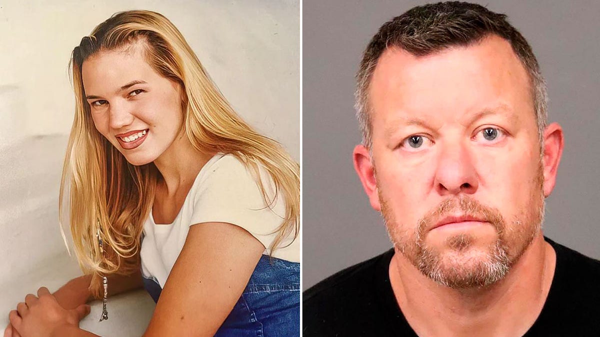 Left: Still-missing college student Kristin Smart; Right: Paul Flores