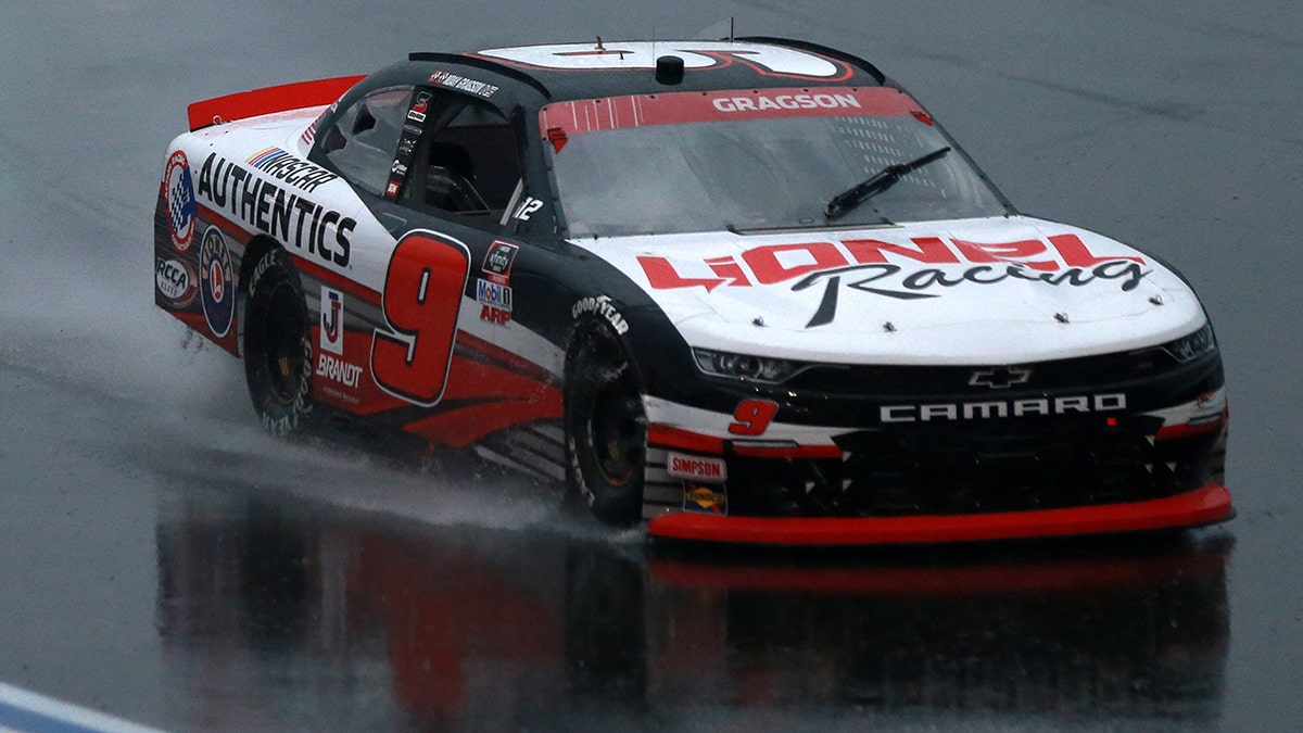 The NASCAR Xfinity Series race on Charlotte Motor Speedway's road course was held in the rain last October 10.