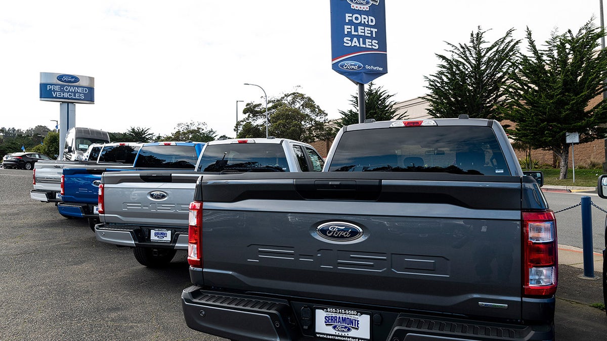 Pickup trucks are in strong demand.