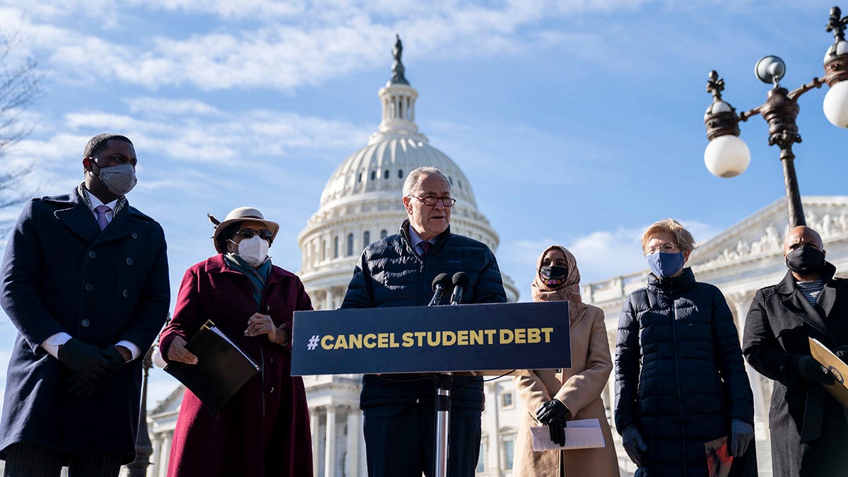 Student debt press conference