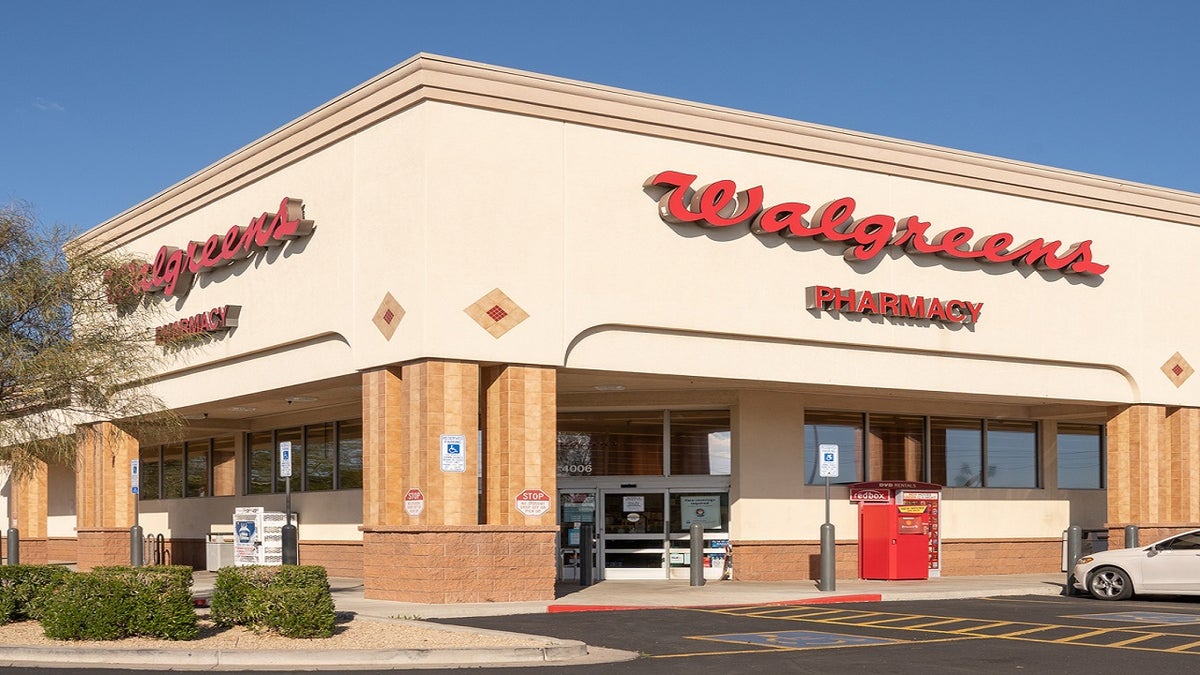 Walgreens store exterior 