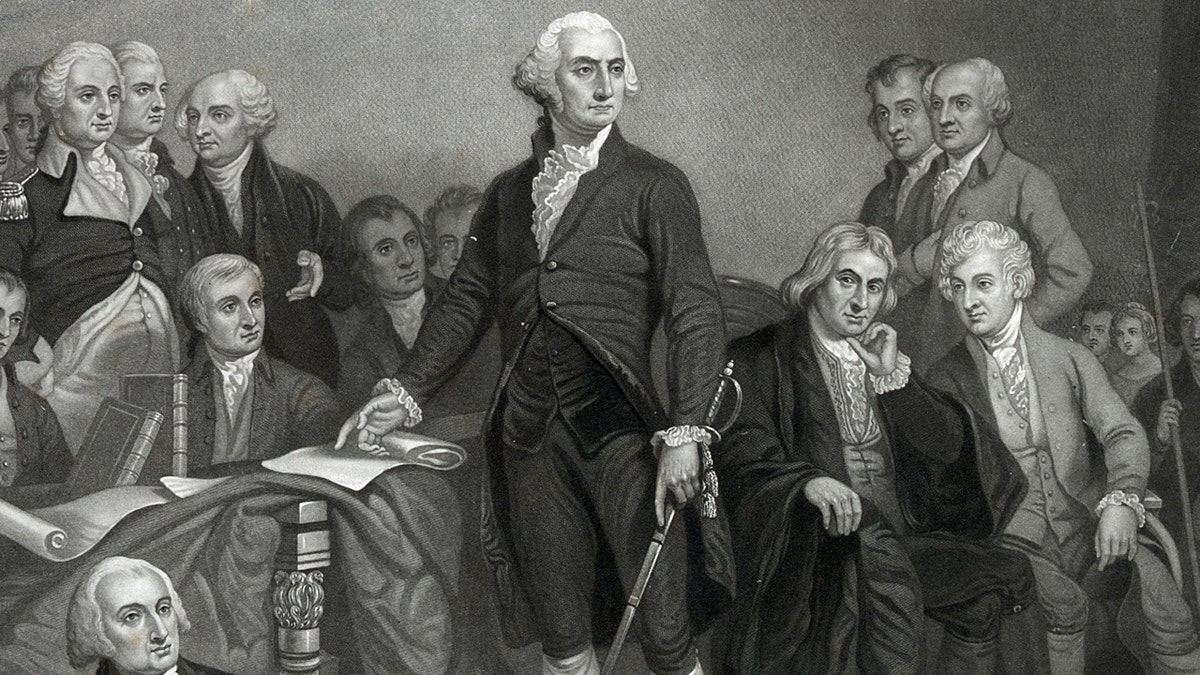 George Washington depicting in artwork