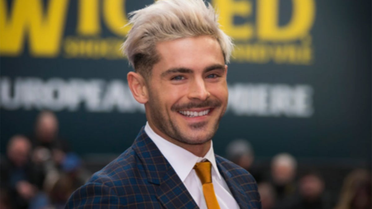 Actor Zac Efron poses for photographers upon arrival at the 'Extremely Wicked, Shockingly Evil And Vile' premiere in London in April 2019.