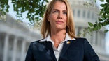 UNITED STATES - AUGUST 5: Sara Nelson, president of the Association of Flight Attendants-CWA, is pictured on the East Front of the Capitol on Wednesday, August 5, 2020. (Photo By Tom Williams/CQ-Roll Call, Inc via Getty Images)