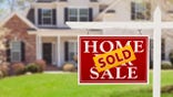 Sold Home For Sale Real Estate Sign and House