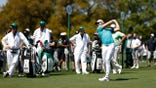 Golf - The Masters - Augusta National Golf Club - Augusta, Georgia, U.S. - April 5, 2021 England's Danny Willett hits his tee shot on the 10th hole during a practice round REUTERS/Mike Segar