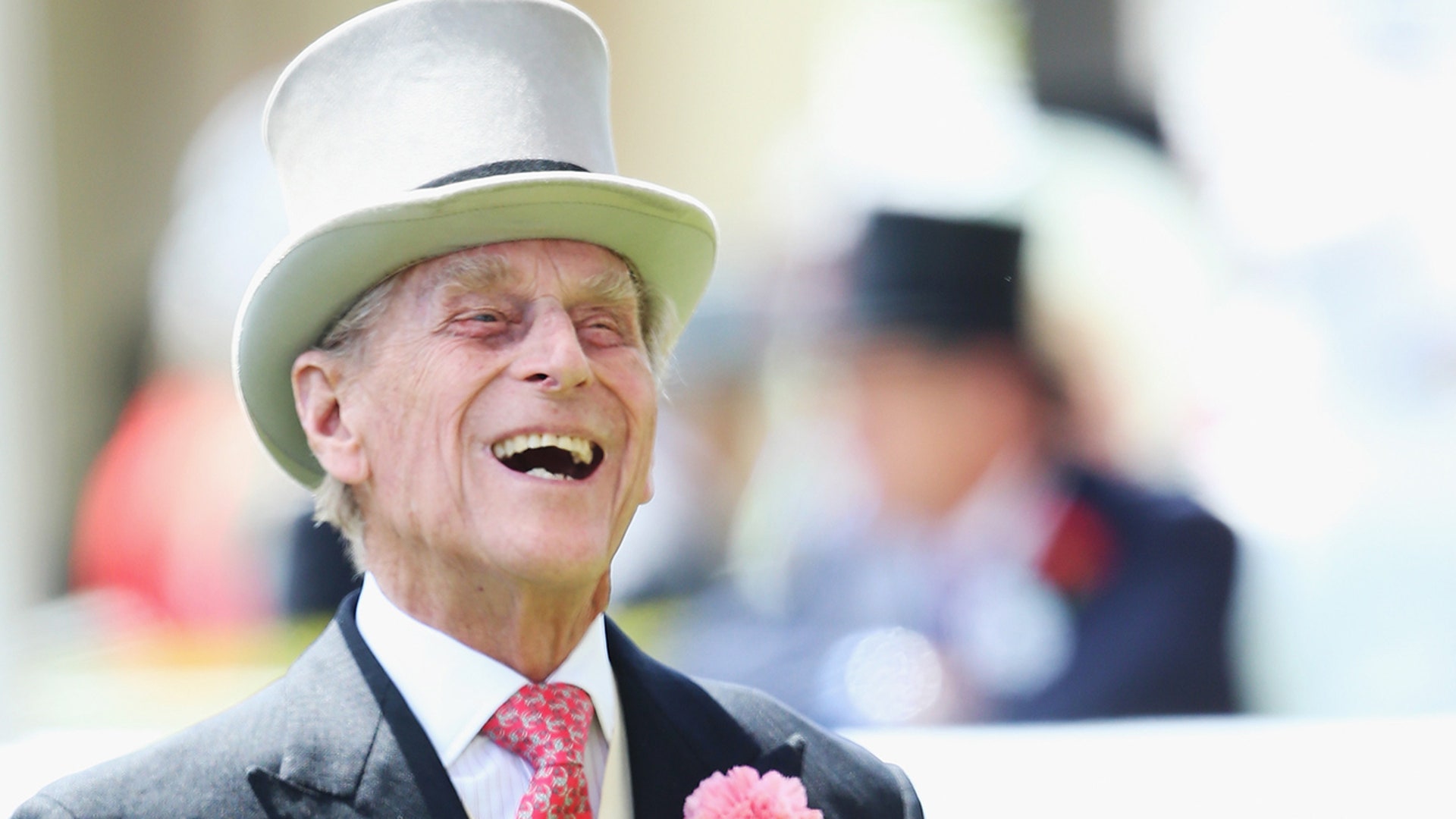 ASCOT, ENGLAND - JUNE 18: Prince Philip, Duke of Edinburgh attends day two of Royal Ascot at Ascot Racecourse on June 18, 2014 in Ascot, England. (Photo by Chris Jackson/Getty Images for Ascot Racecourse)