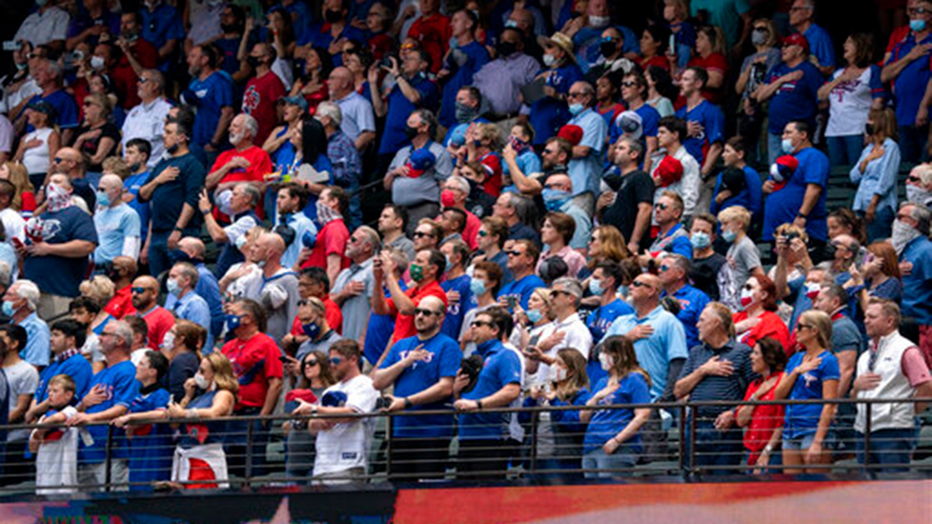 PHOTOS Texas Rangers Home Opener just like the good 'ol preCOVID