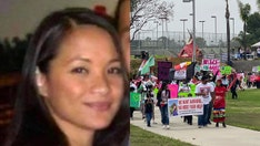 Missing California mother's family holds rally at Chula Vista police headquarters