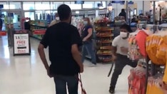 Walmart shopper subdues maskless man who allegedly threatened to assault customers, video shows