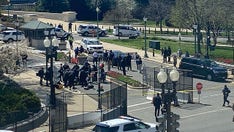 Capitol police officer dead, another wounded after car rams into barrier; suspect killed