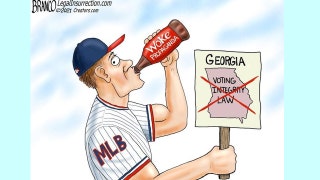 Political cartoon of the day: MLB buys into 'woke' propaganda
