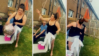 Woman 'blown away' after balloon with birthday money floats off