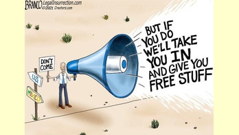 Political cartoon of the day: Mixed message