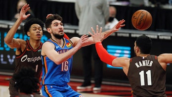 McCollum scores 20 and Blazers rout the Thunder 133-85