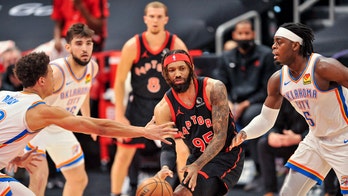 Boucher, Raptors hand Thunder 10th straight loss, 112-106