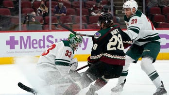 Talbot stops 22 shots, Wild beat Coyotes 5-2