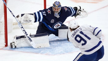 Marner scores 100th NHL goal, Maple Leafs beat Jets 4-1