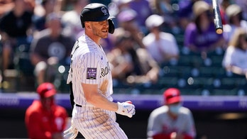 Story slam overcomes 2 Harper homers, Rockies top Phils 12-2