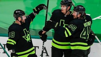 Benn's overtime goal gives Stars 4-3 win over Hurricanes