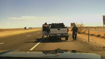 Slain New Mexico police officer's widow files wrongful death lawsuit, alleging DHS 'botched' operation