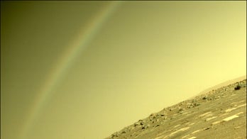 Mars 'rainbow' actually lens flare, NASA says